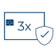 Secure payment in 3 installments
